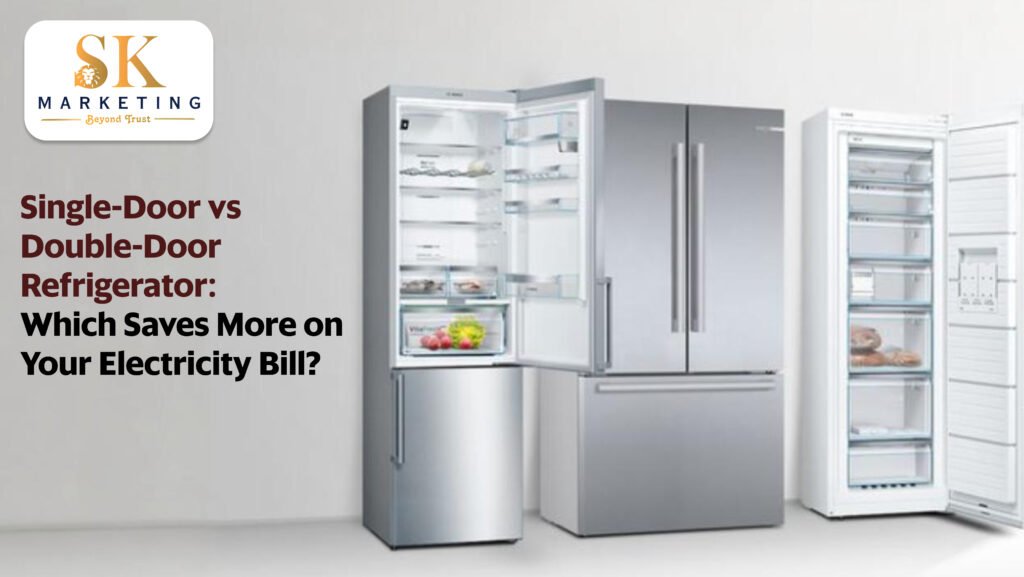 Single-Door vs Double-Door Refrigerator: Which Saves More on Your Electricity Bill?