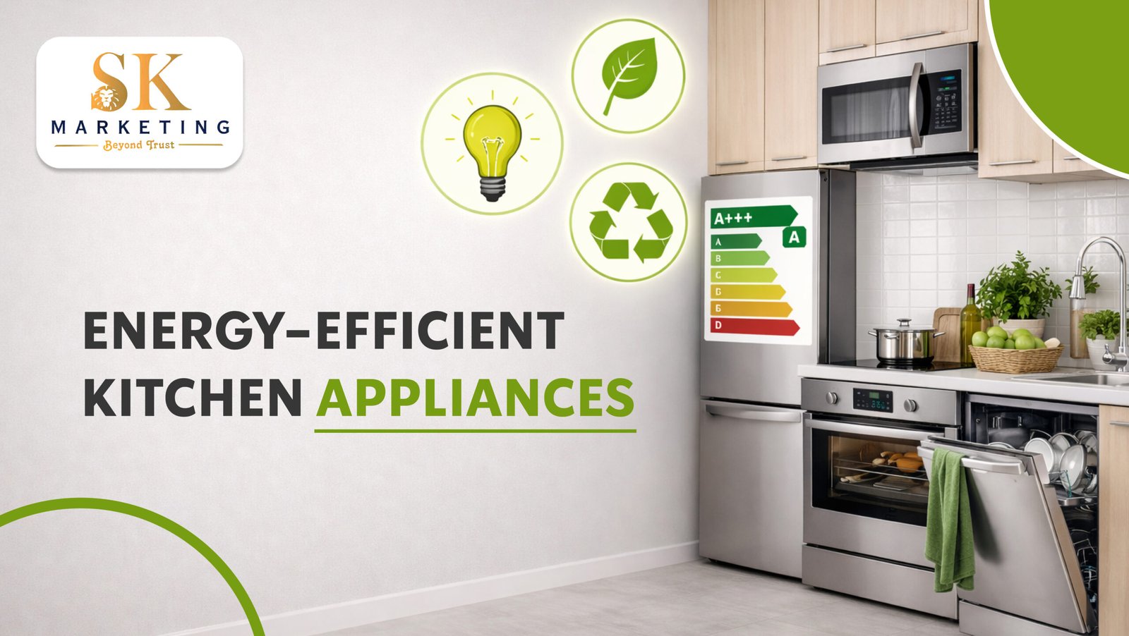 ENERGY-EFFICIENT KITCHEN APPLIANCES