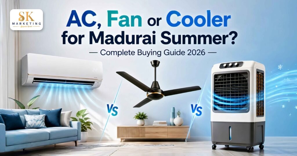 Madurai Summer Survival Guide: AC, Fan or Cooler What’s Right for You