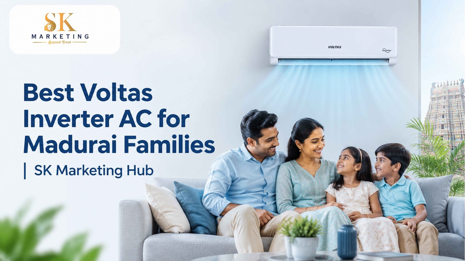 Best Voltas Inverter AC for Madurai Families