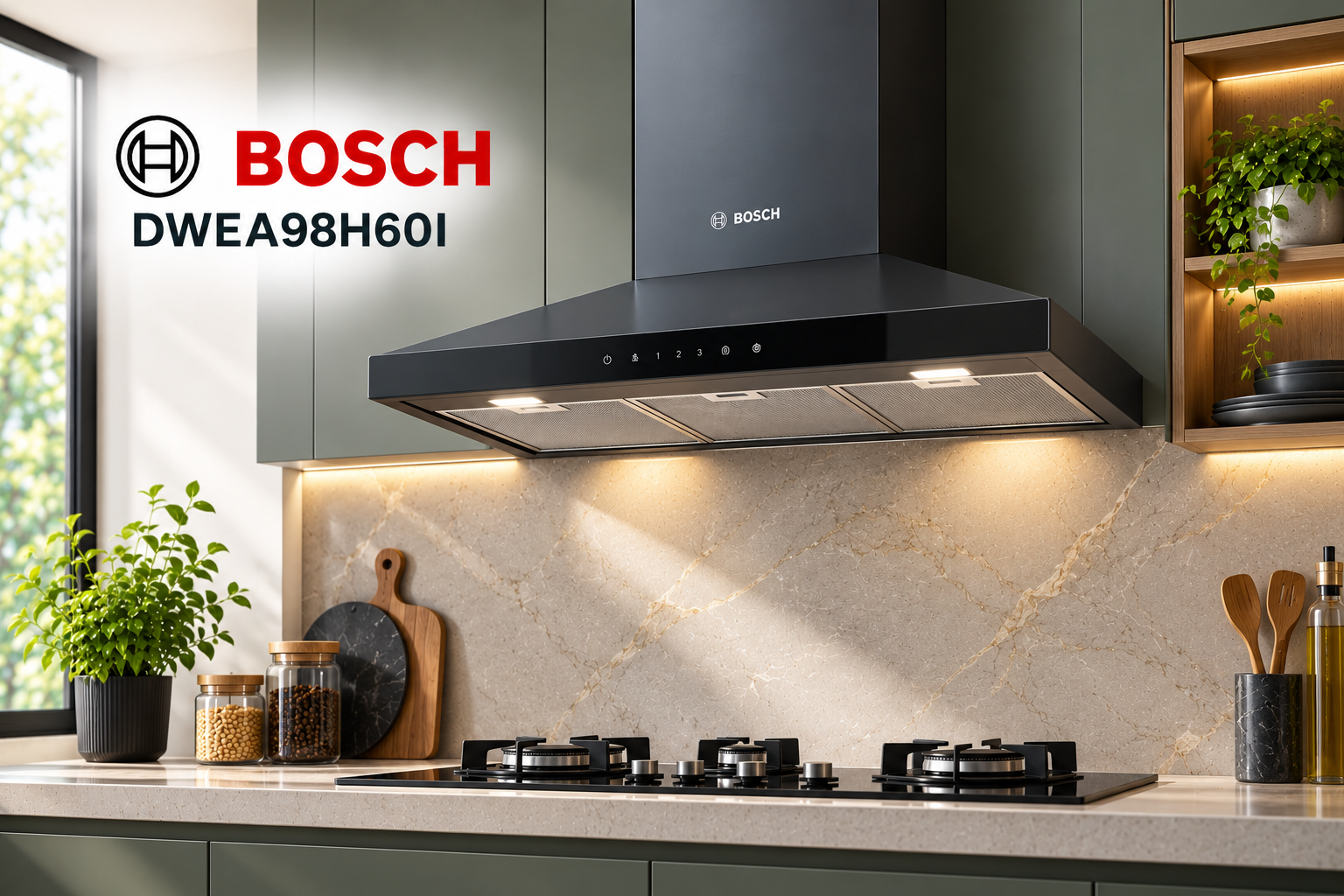 Bosch DWEA98H60I Chimney