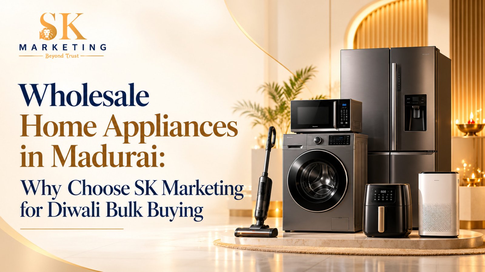 Wholesale Home Appliances in Madurai: Why Choose SK Marketing for Diwali Bulk Buying